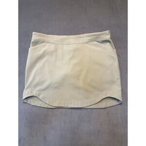 Adidas Women's Golf/Tennis Skort Gray XL Scalloped Edge Hiking Athletic